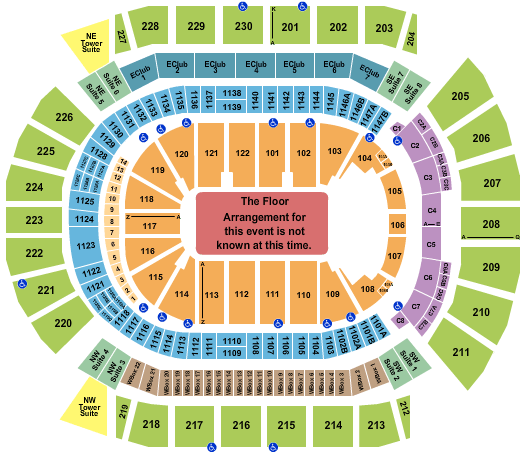 Desert Diamond Arena Chayanne Seating Chart